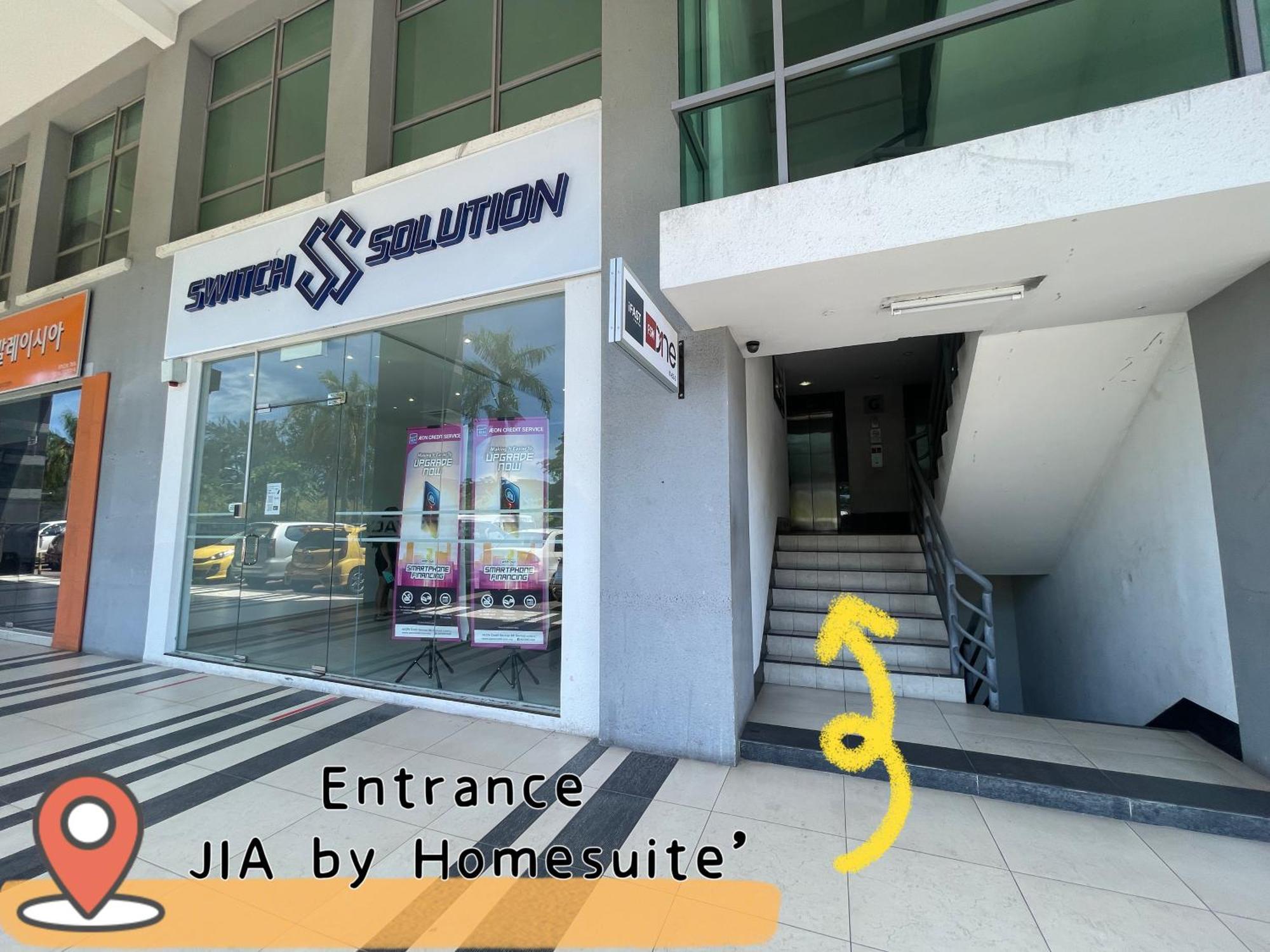 ホテル Jia バイ ホームスイート コタキナバル エクステリア 写真